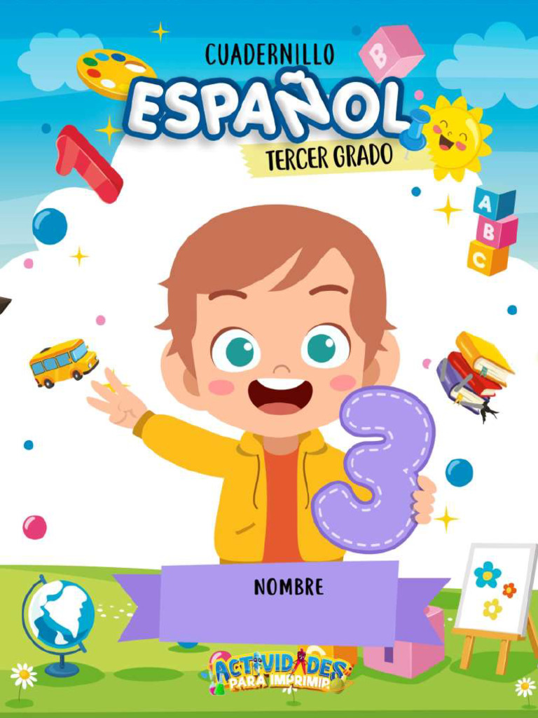 Actividades de Español para Niños | PDF | Verbo | Adjetivo
