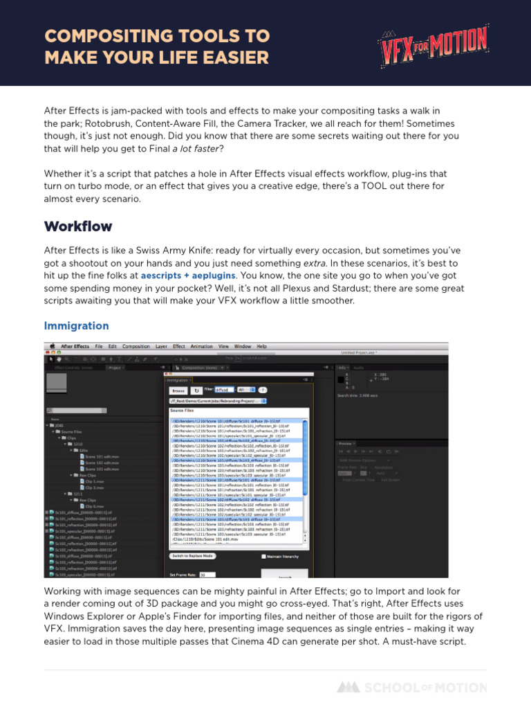 Essential After Effects Tools & Plugins | PDF | Adobe Photoshop