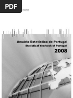 Anuário Estatístico de Portugal 2008 (INE 2010)