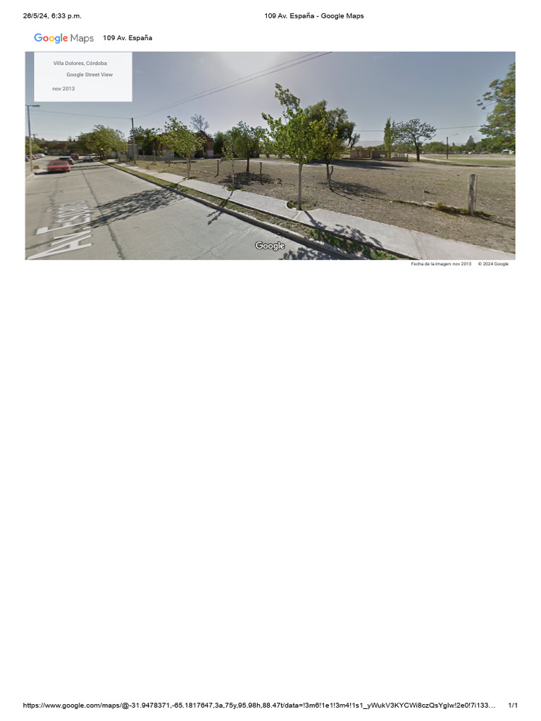 109 Av. España - Google Maps | PDF | Arte