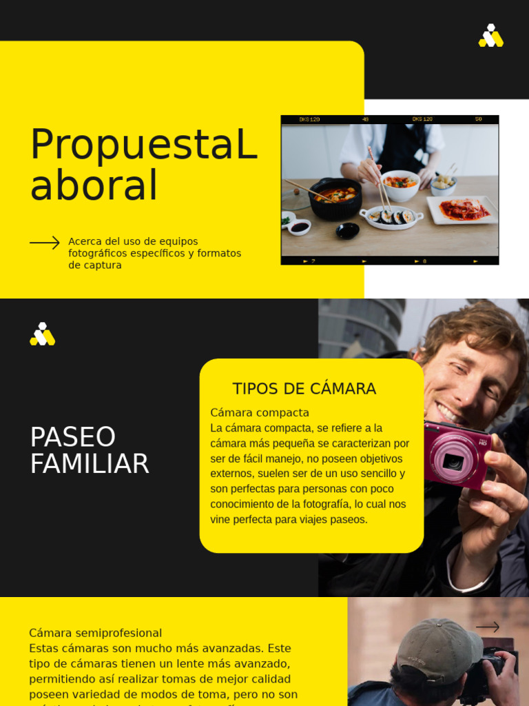 Guía de Cámaras y Formatos Fotográficos | PDF | Cámara | Formato de ...