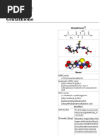 Glutathione: Structure and Properties | PDF | Glutathione | Biochemistry