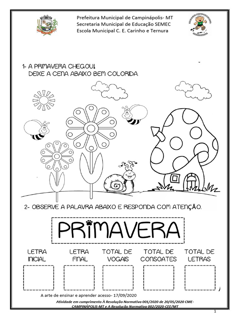Atividade Artes 3 Ano Matutino Prof Sheila Cristina e Ilma Alves | PDF