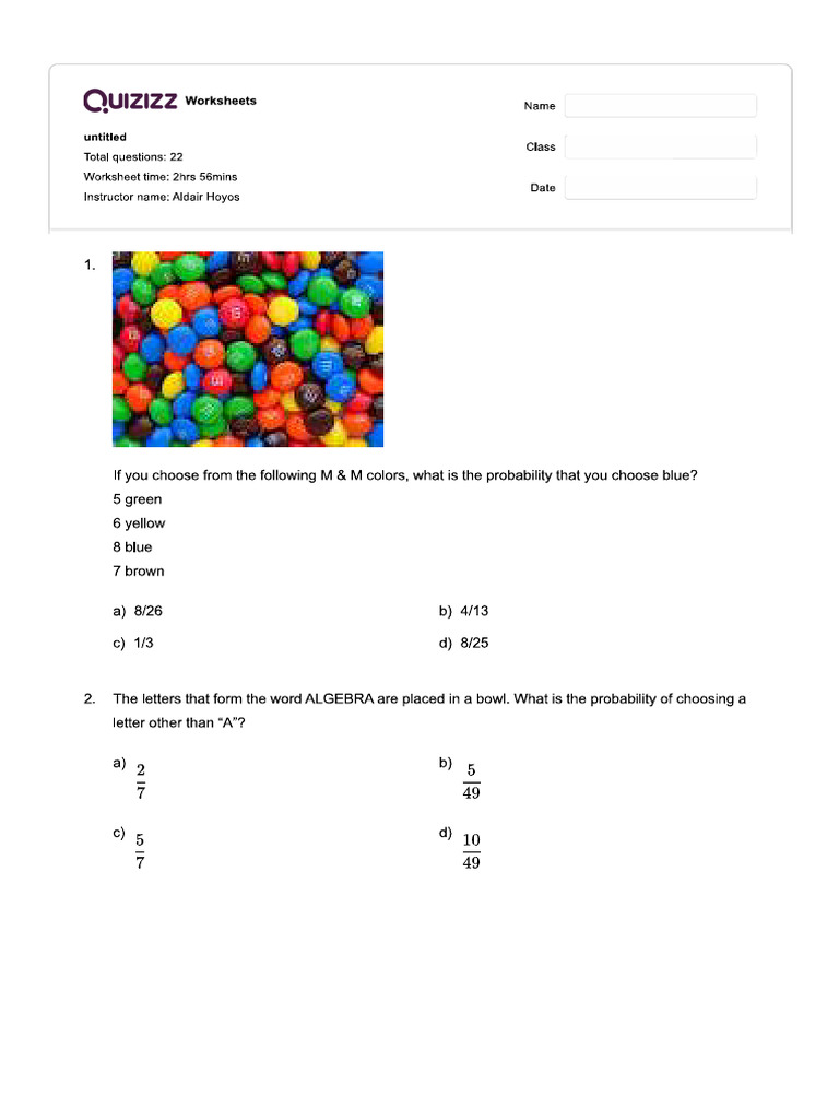 Probability | PDF