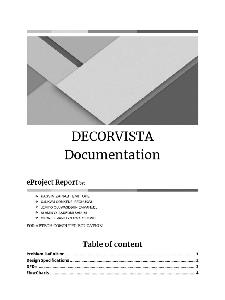 Decorvista Documentation | PDF | Password | Websites