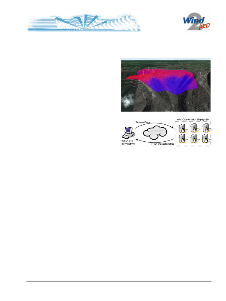 WindPRO and WAsPCFD | PDF | Computational Fluid Dynamics