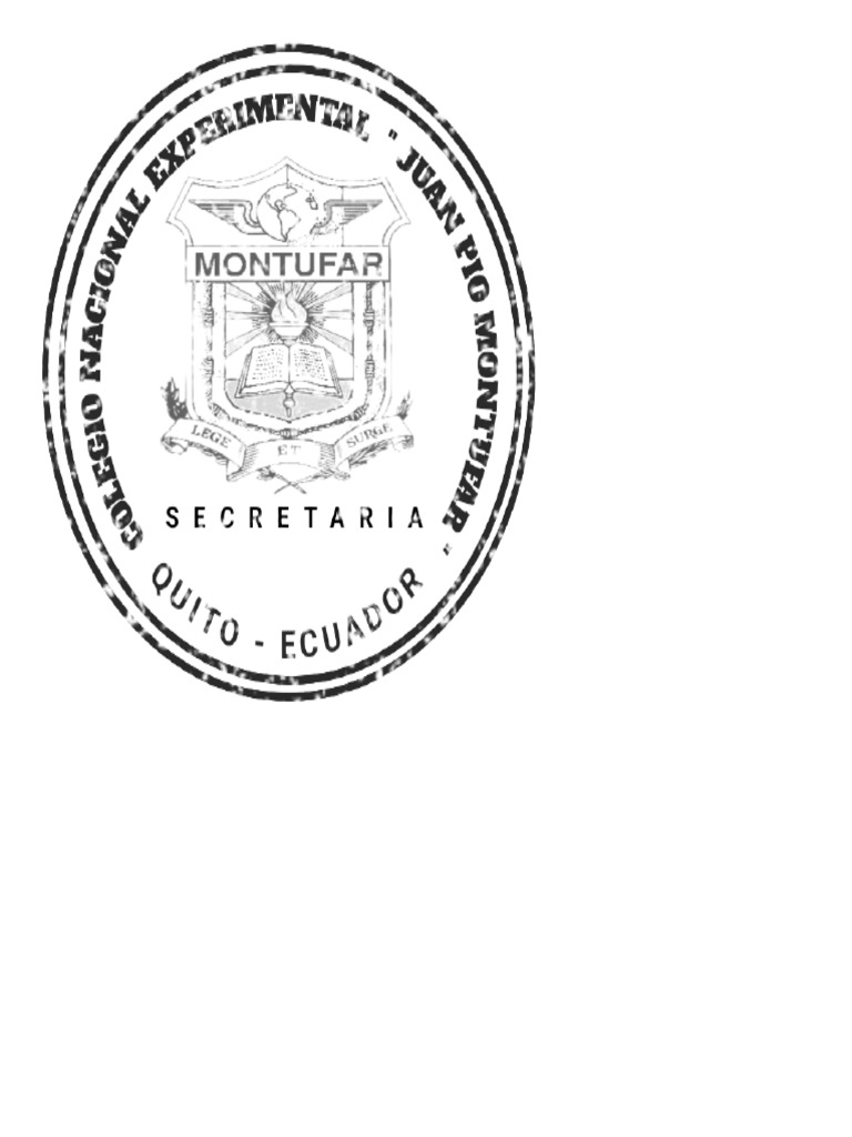 Sello Secretaria 2024-2025 | PDF