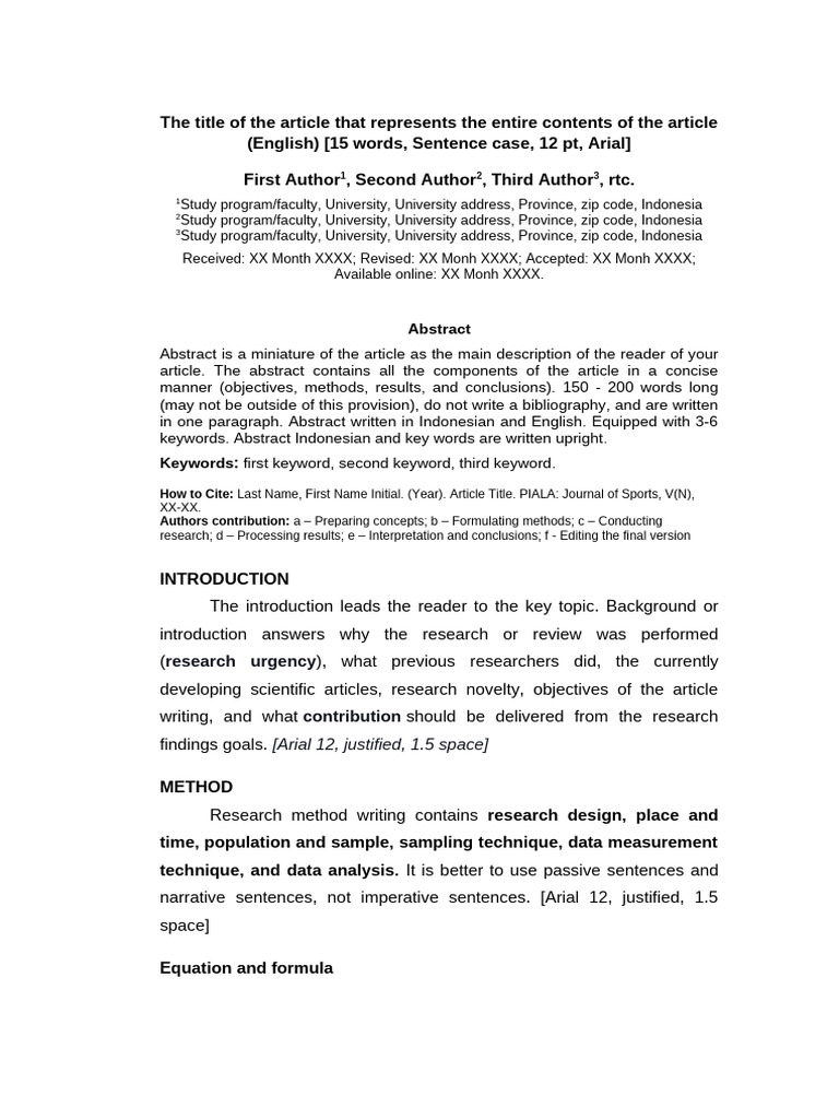 Template Piala PDF Data Analysis