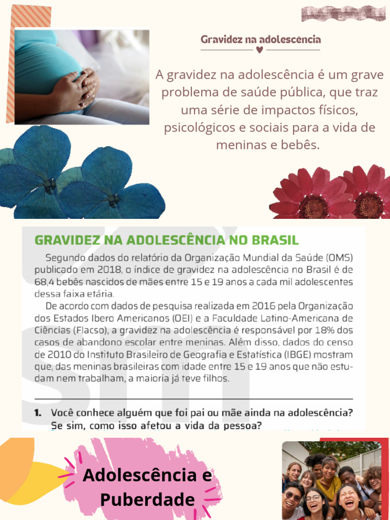 Gravidez Na Adolescência | PDF