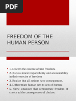 Understanding Human Freedom Concepts | PDF | Free Will | Emergence