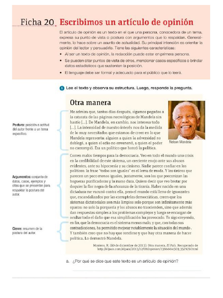 Artículo de Opinión 1 | PDF