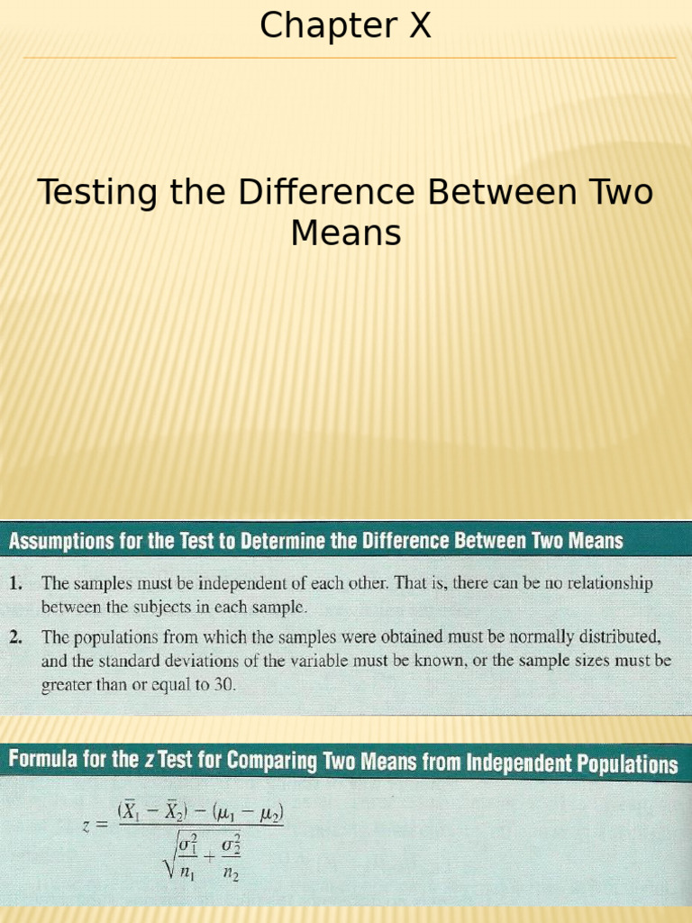 Statistical Hypothesis Testing | PDF | Tests | Statistics