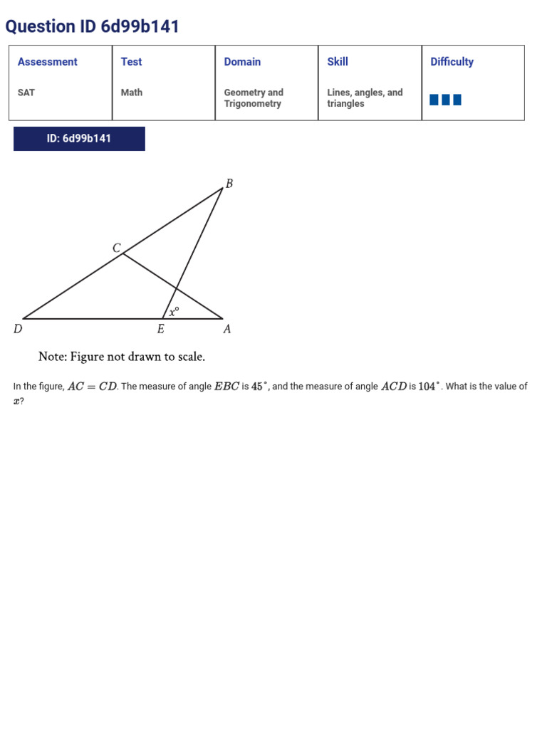 QB GeometryandTrig LinesAnglesandTriangles | PDF | Triangle | Trigonometry