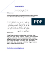 Doa Harian