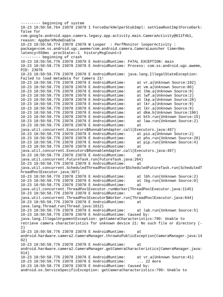 Log Cat 1729684262211 | PDF | Java (Programming Language) | Android ...