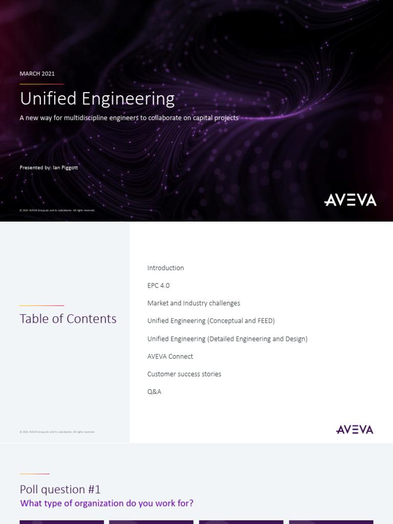 Unified Engineering for Capital Projects | PDF | Simulation | Product ...