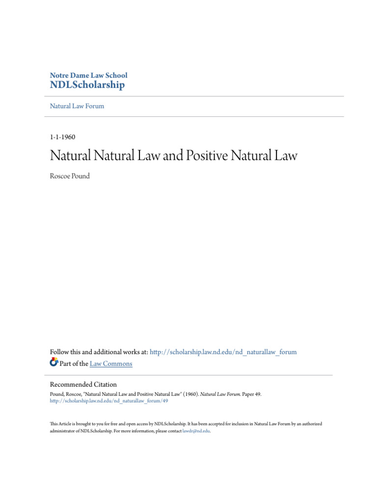 Natural Law in Modern Context | PDF | Natural Law | Reason