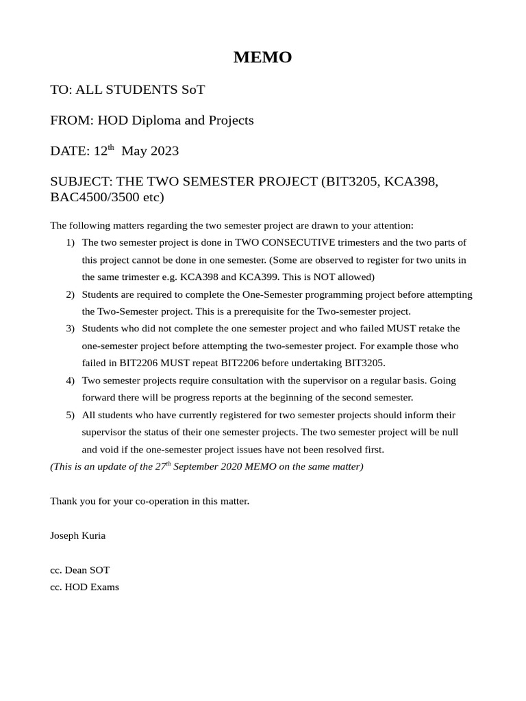 Two-Semester Project Guidelines for Students | PDF | Art
