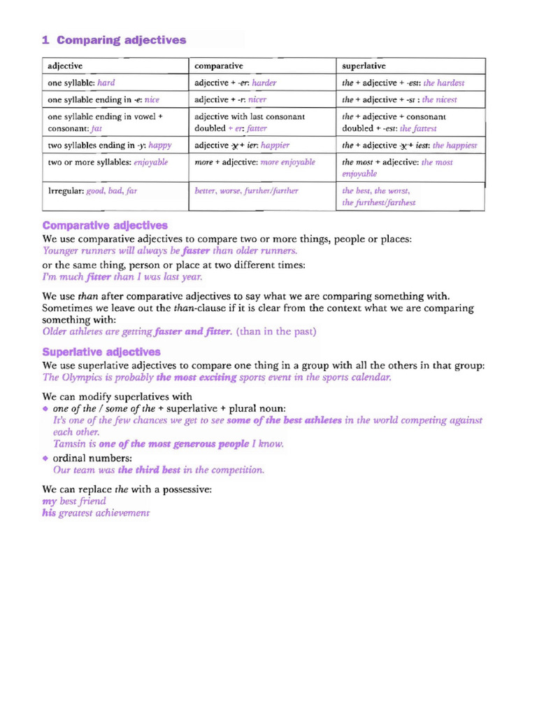 Additional Comparison Language | PDF