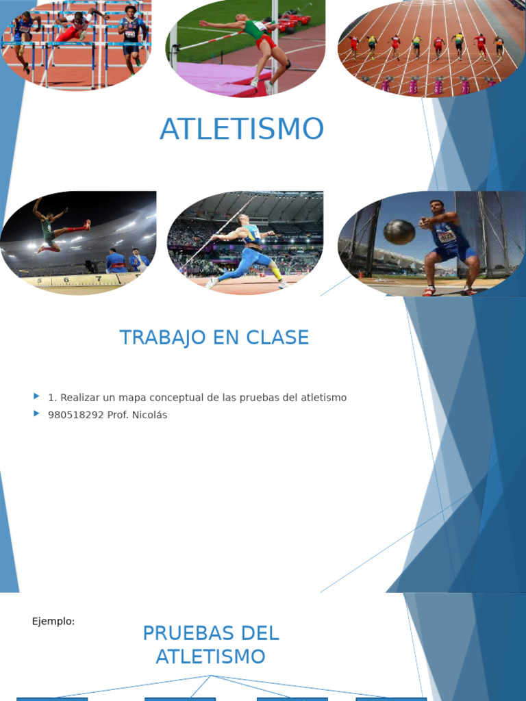 ATLETISMO - Educación Física | PDF | Deporte del atletismo | Deportes ...