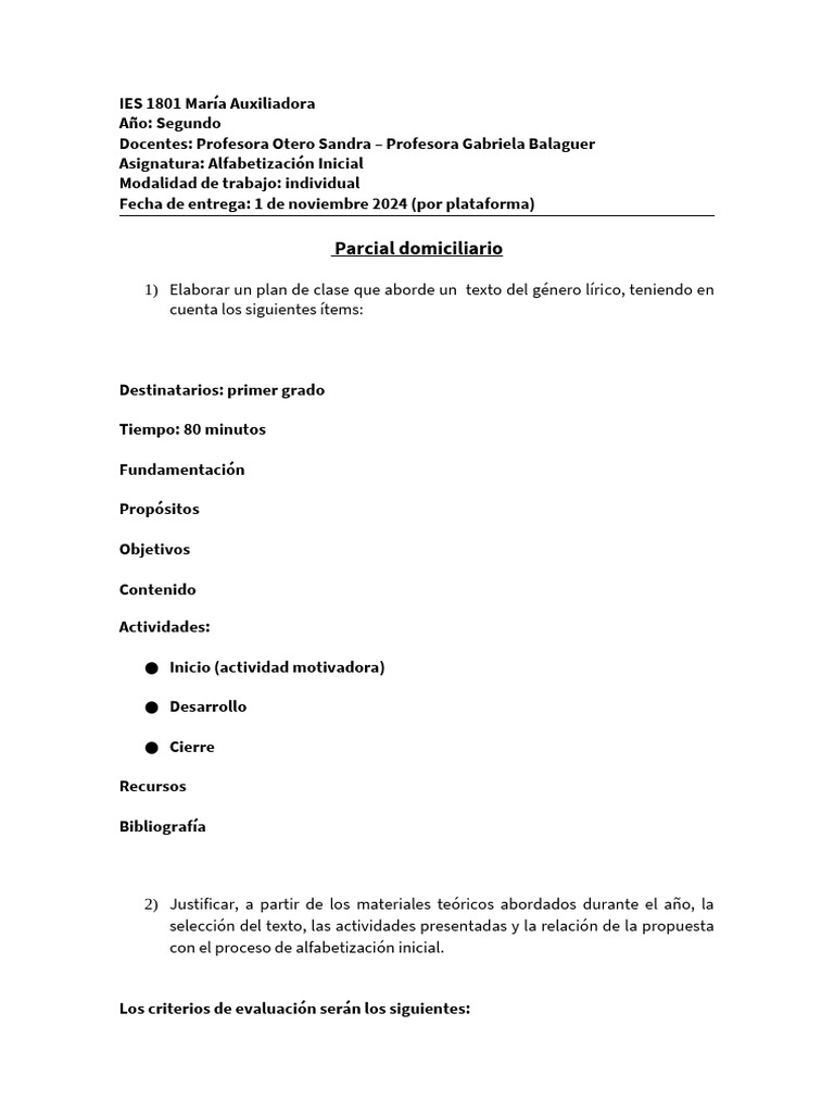 Parcial 2 | PDF | Crecimiento personal y profesional | Artes del ...