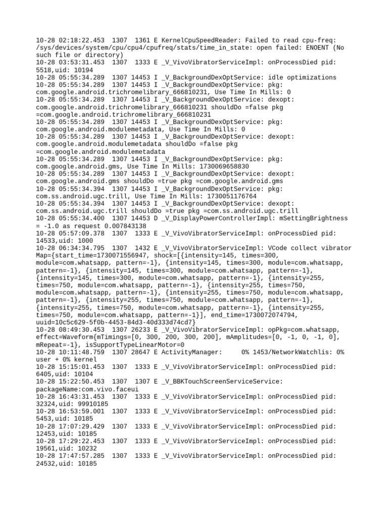 Log | PDF | Utility Software | Data Management