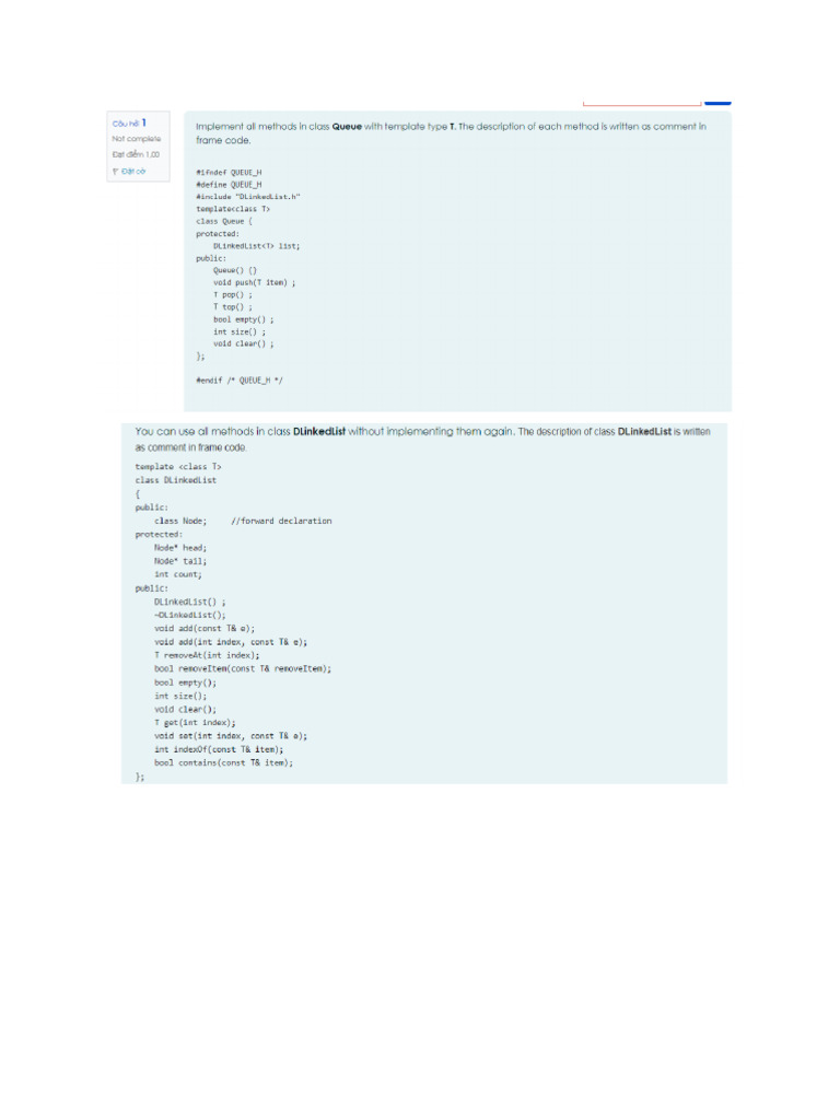 Queue | PDF