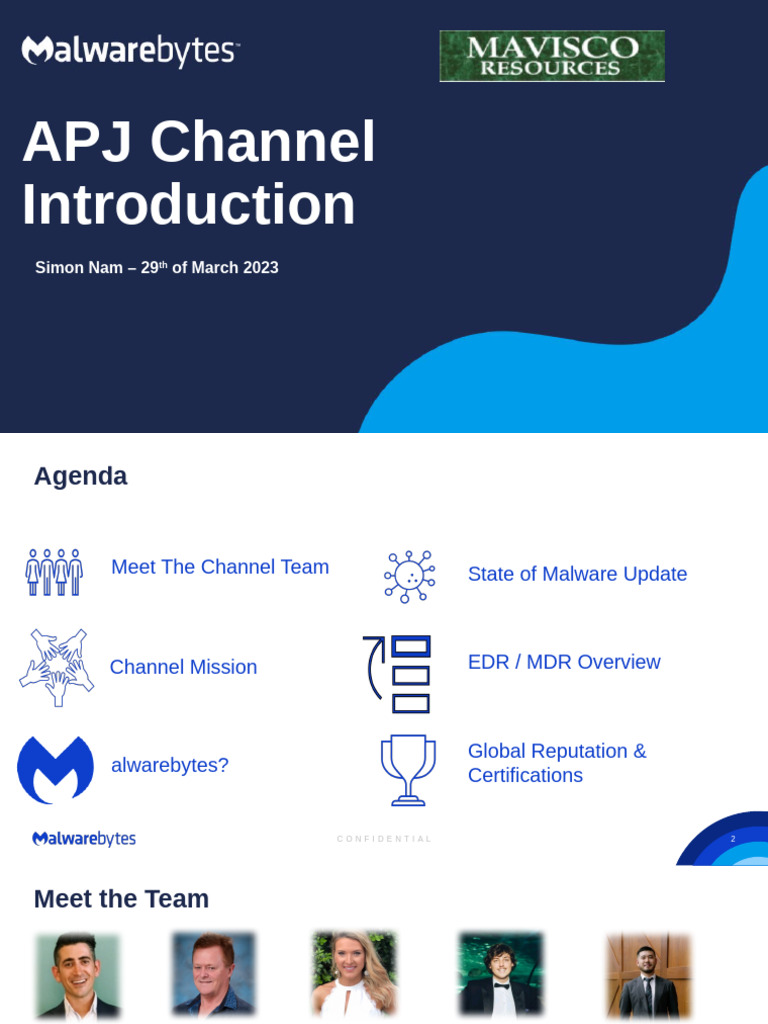Channel - APJ.Presentation-Mavisco Resources | PDF | Ransomware | Software