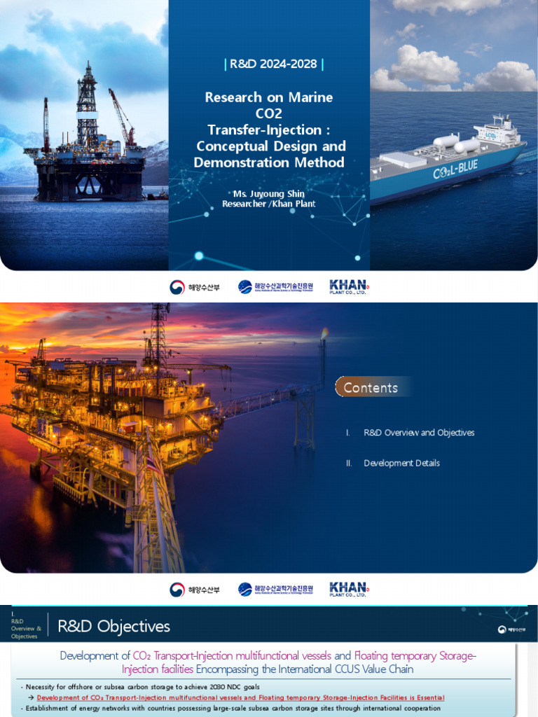 CO2 Transport-Injection Vessel R&D Plan | PDF | Carbon Capture And ...