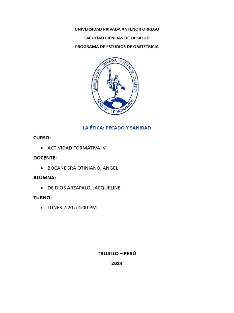 Universidad Privada Antenor Orrego | PDF | Educación en artes liberales