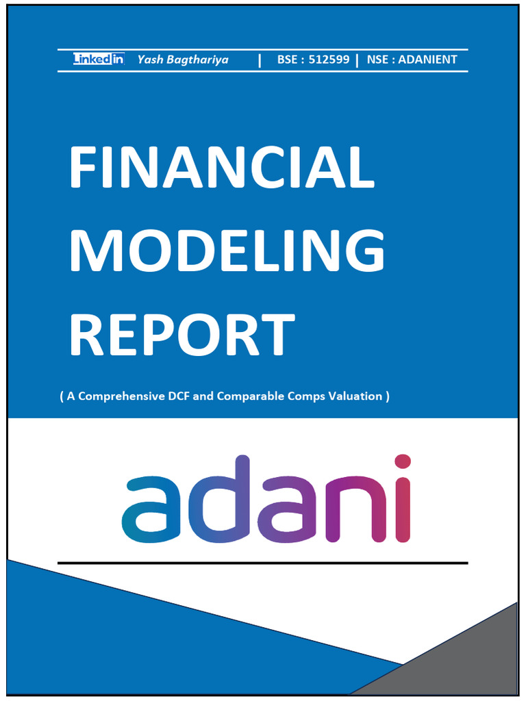 Financial Modeling Report | PDF | Equity Securities | Financial Markets