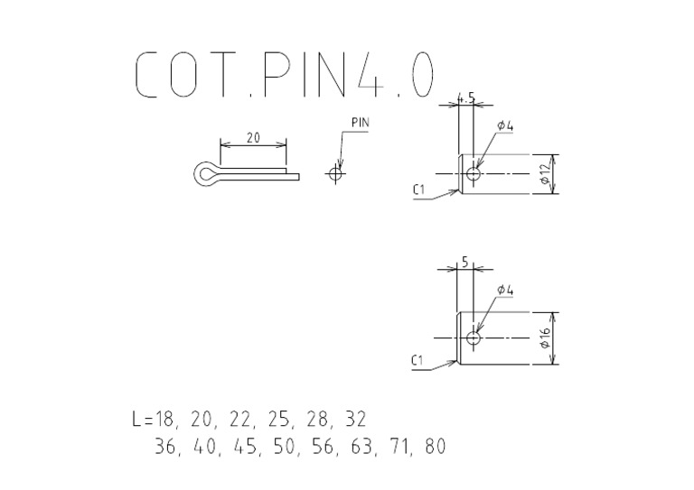 Cost Pin 3.5mm | PDF