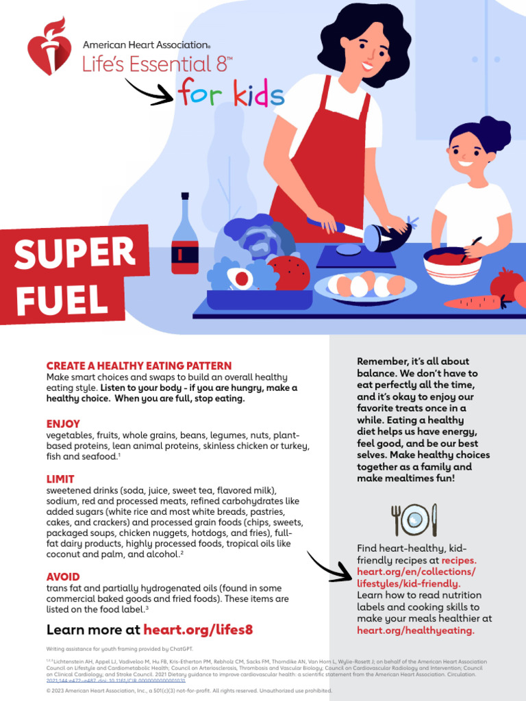 Healthy Eating Tips for Kids | PDF | Foods | Fat