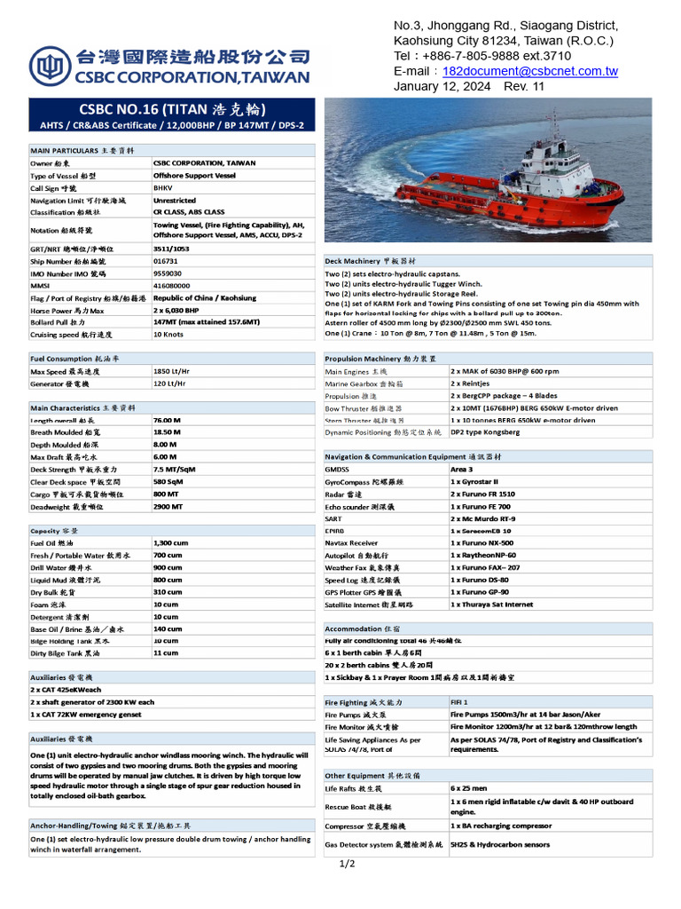 CSBC No. 16 Document Overview | PDF