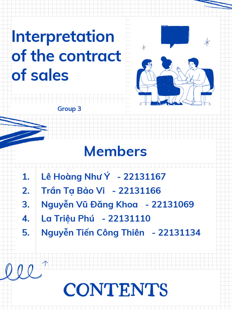 Interpretation of The Contract of Sales | PDF | Contractual Term ...