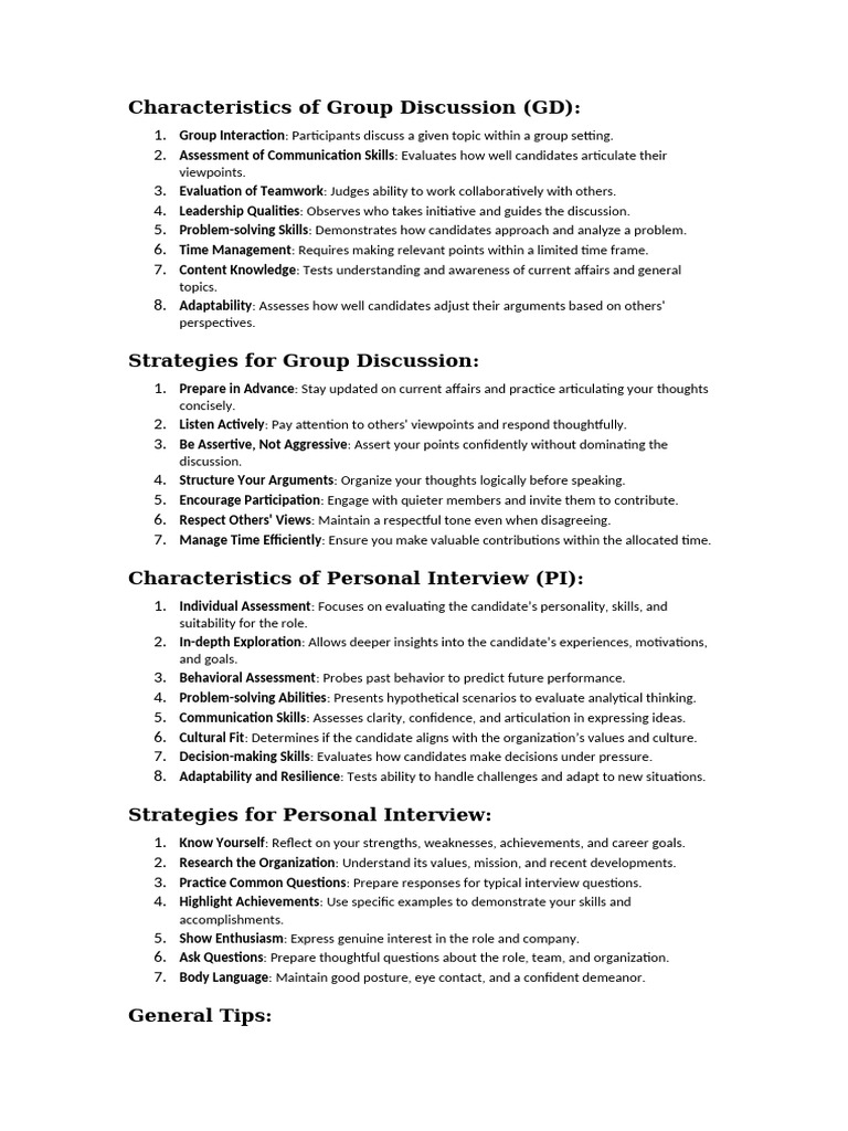 Group Discussion and Communication Skills | PDF | Nonverbal ...