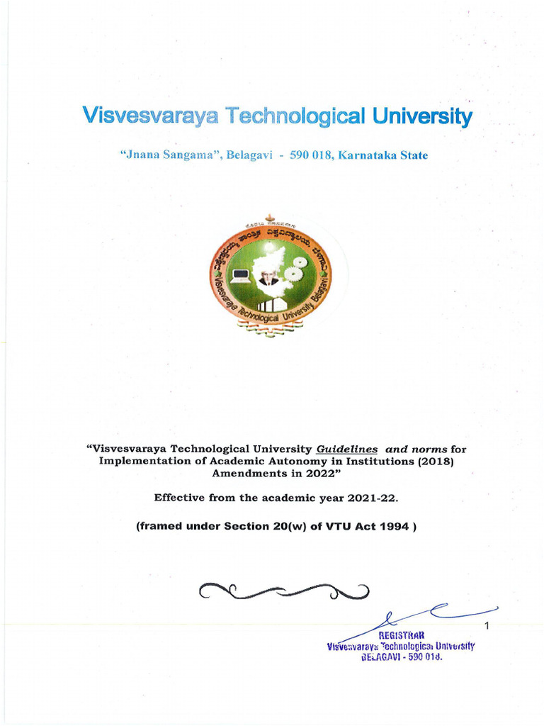 Autonomous guidelines 2021 batch pdf