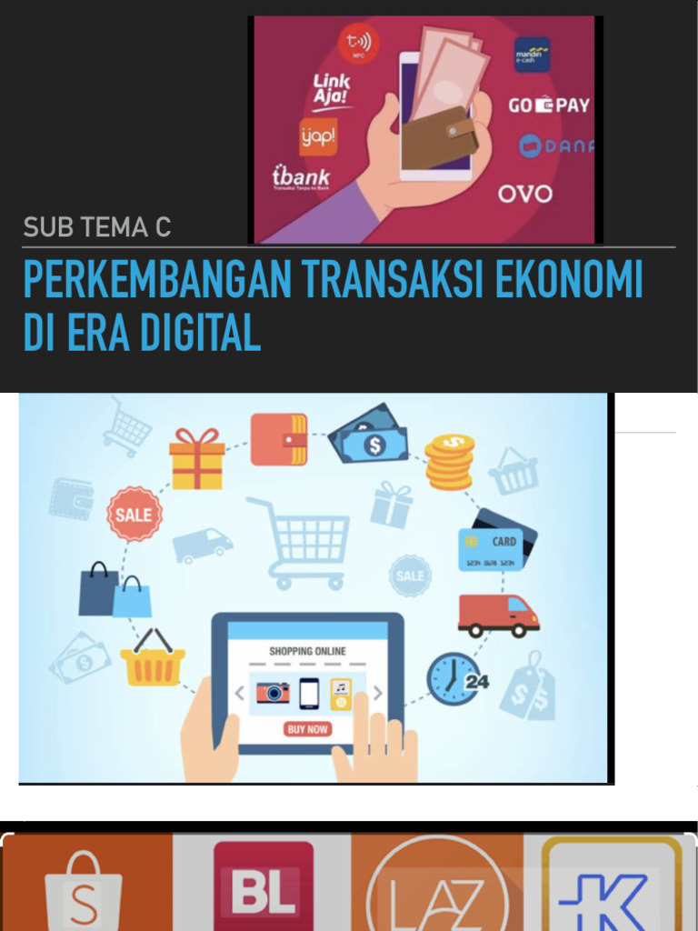 Perkembangan Transaksi Ekonomi Era Digital | PDF | Pengelolaan Keuangan ...