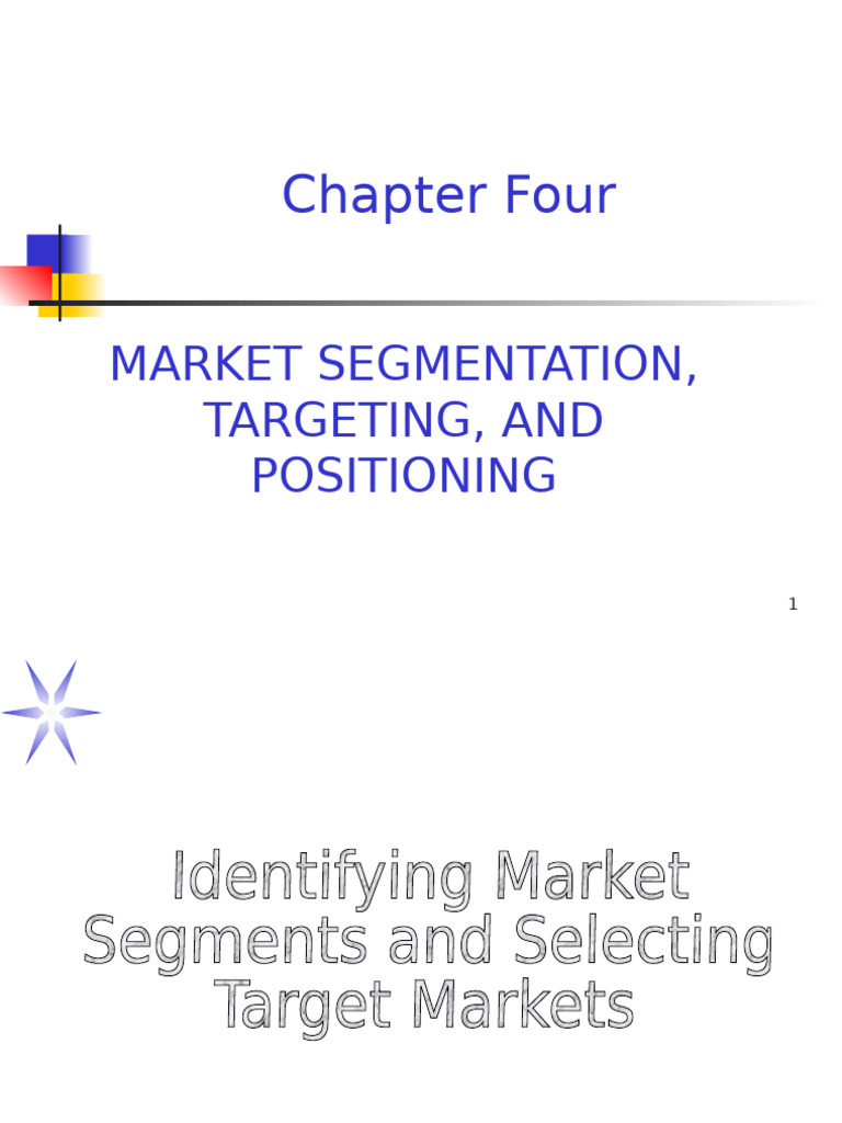 Market Segmentation and Targeting Strategies | PDF | Market ...