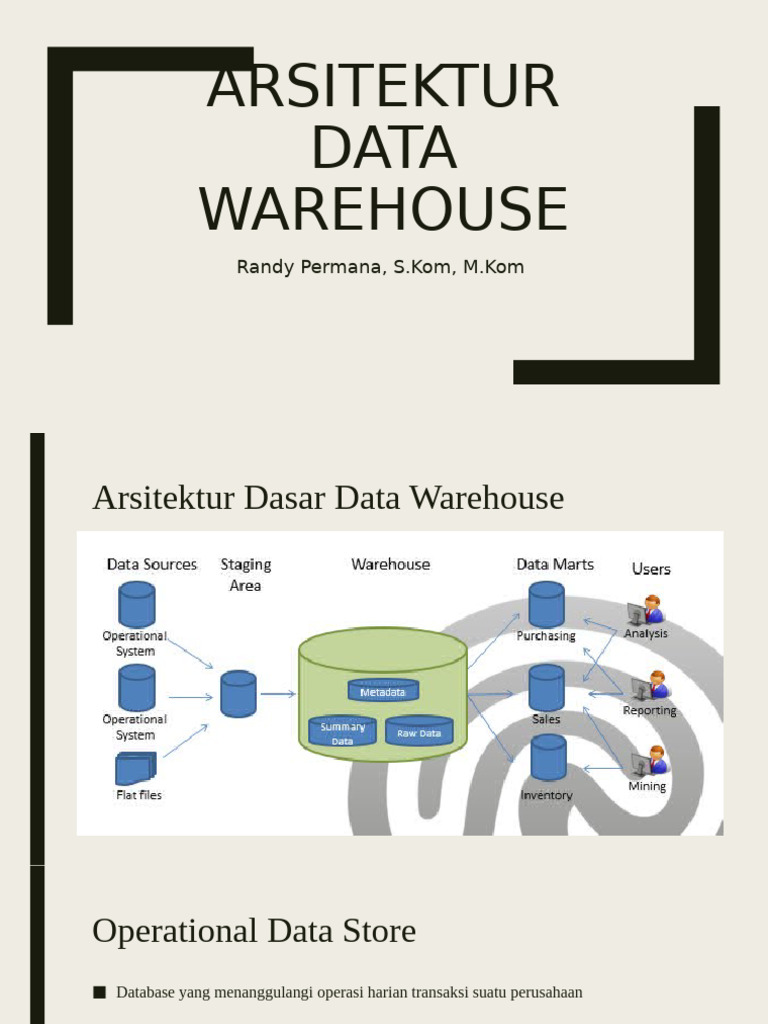 Modul2 - Pembangunan DataWarehouse | PDF | Bisnis