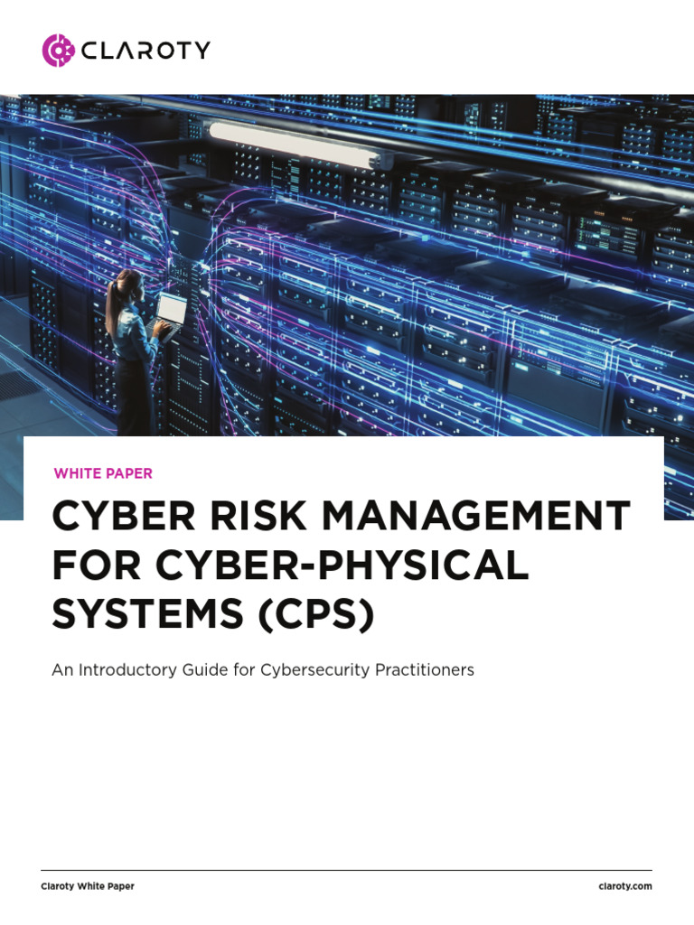 Claroty Cyber Risk Management | PDF | Internet Of Things | Risk