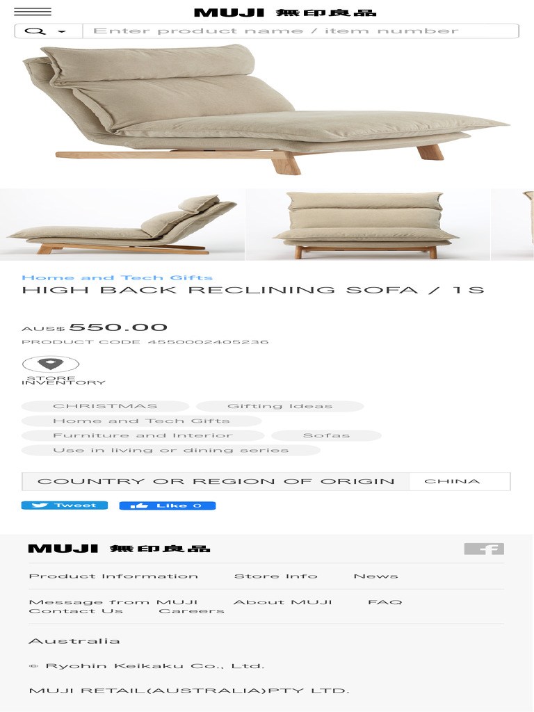 HIGH BACK RECLINING SOFA design PDF