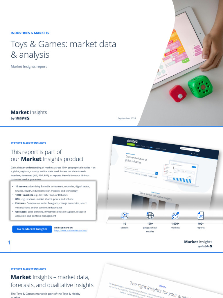 Study - Id48871 - Toys and Games Market Data and Analysis | PDF | Toys ...