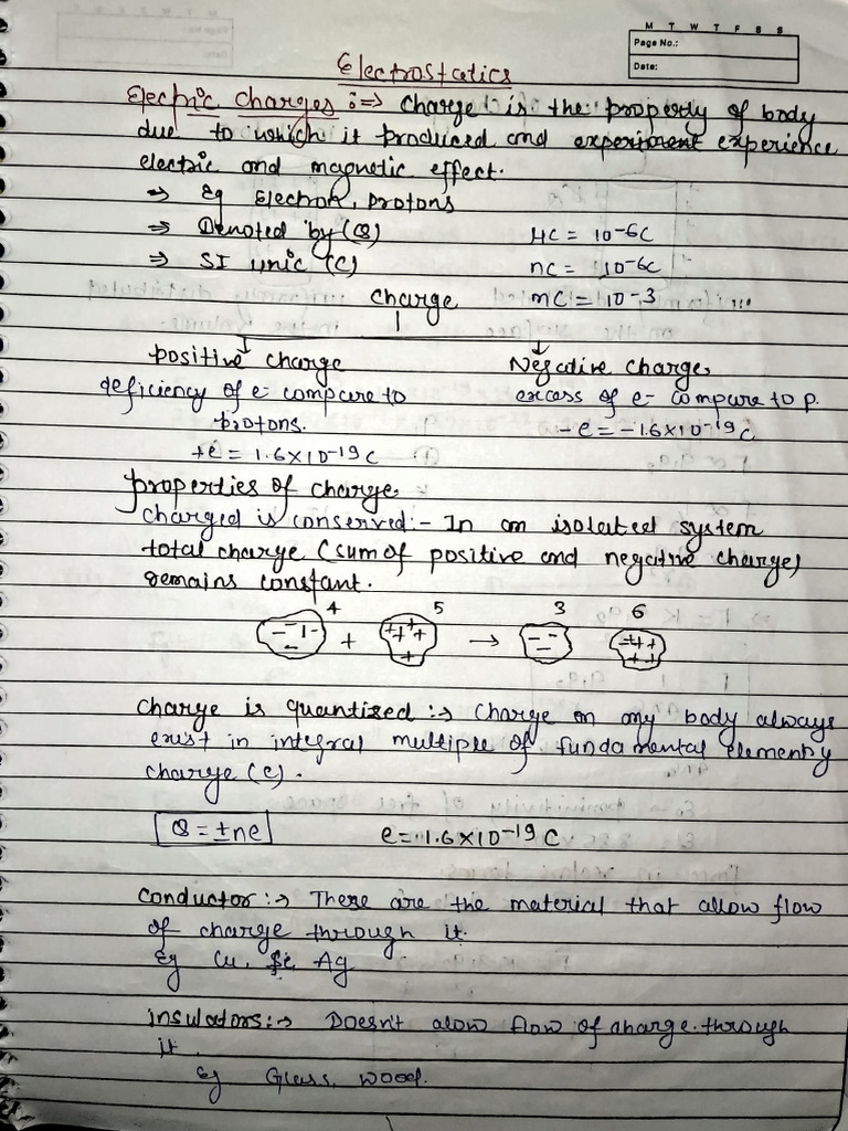 Physics Notes 1 | PDF