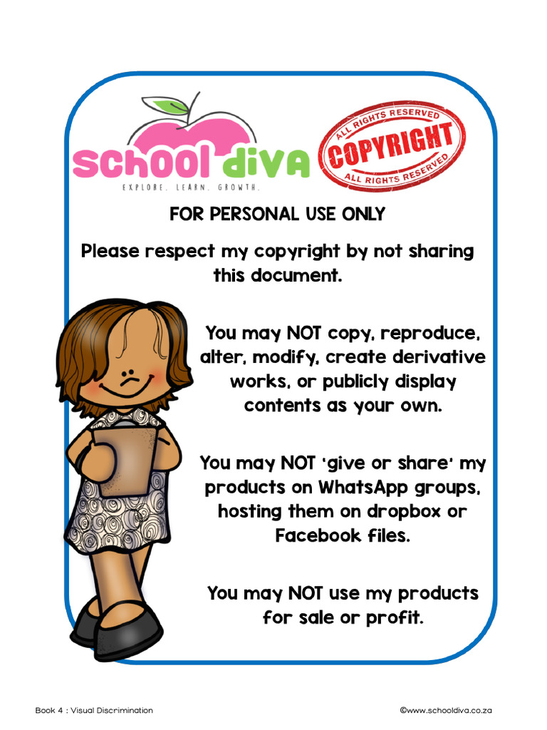 Book 4 Visual Discrimination SD | PDF
