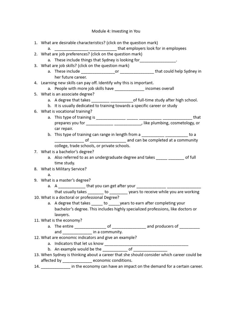 REDACTED - Module 4 Student | PDF | Labour Economics | Demand