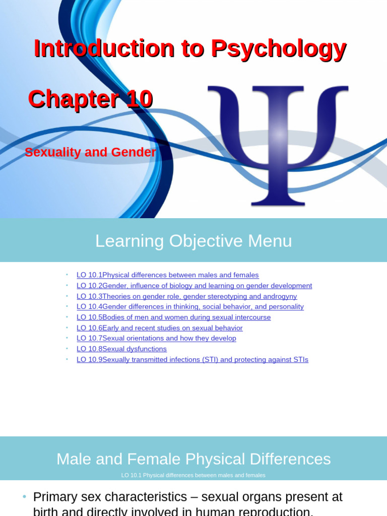 IPSYC111 ch10 2004068976 | PDF | Sexually Transmitted Infection | Human ...