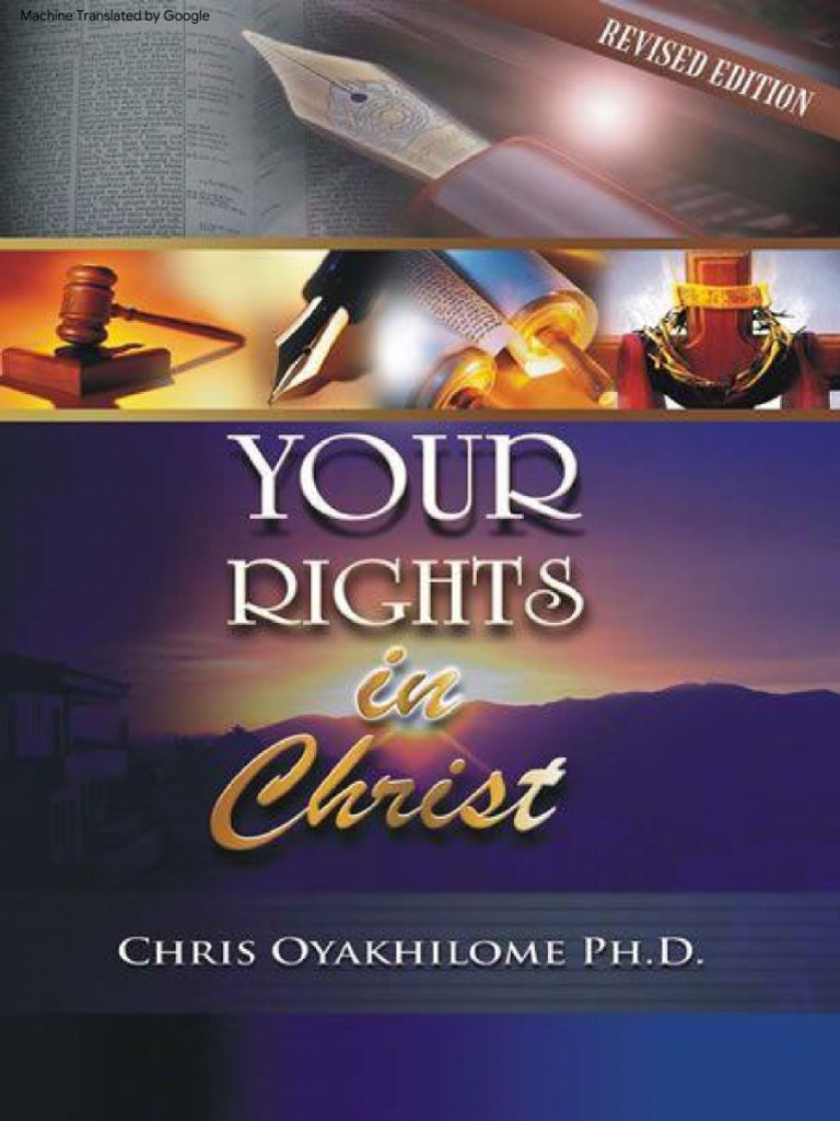 Your Rights in Christ Chris Oyakhilome | PDF | Jesus | Deus