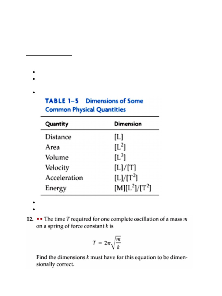 Dimensional Analysis and Unit Conversion | PDF | Units Of Measurement ...