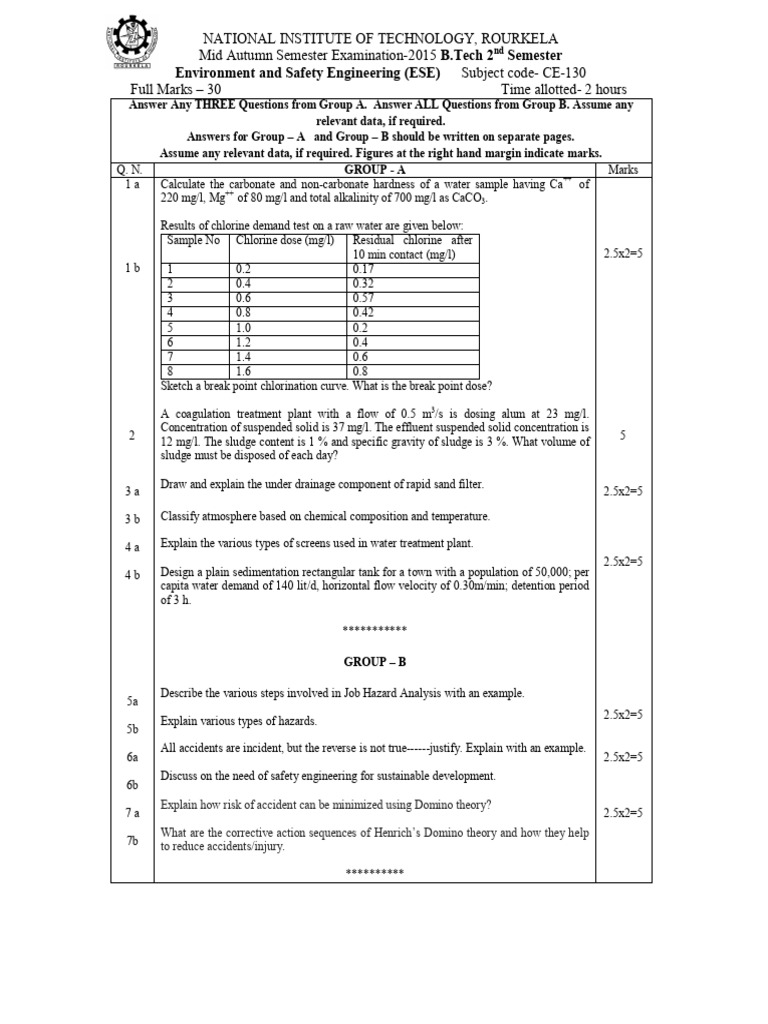Evs 15 Aut Mid Pdf Environmental Engineering Environmental Science